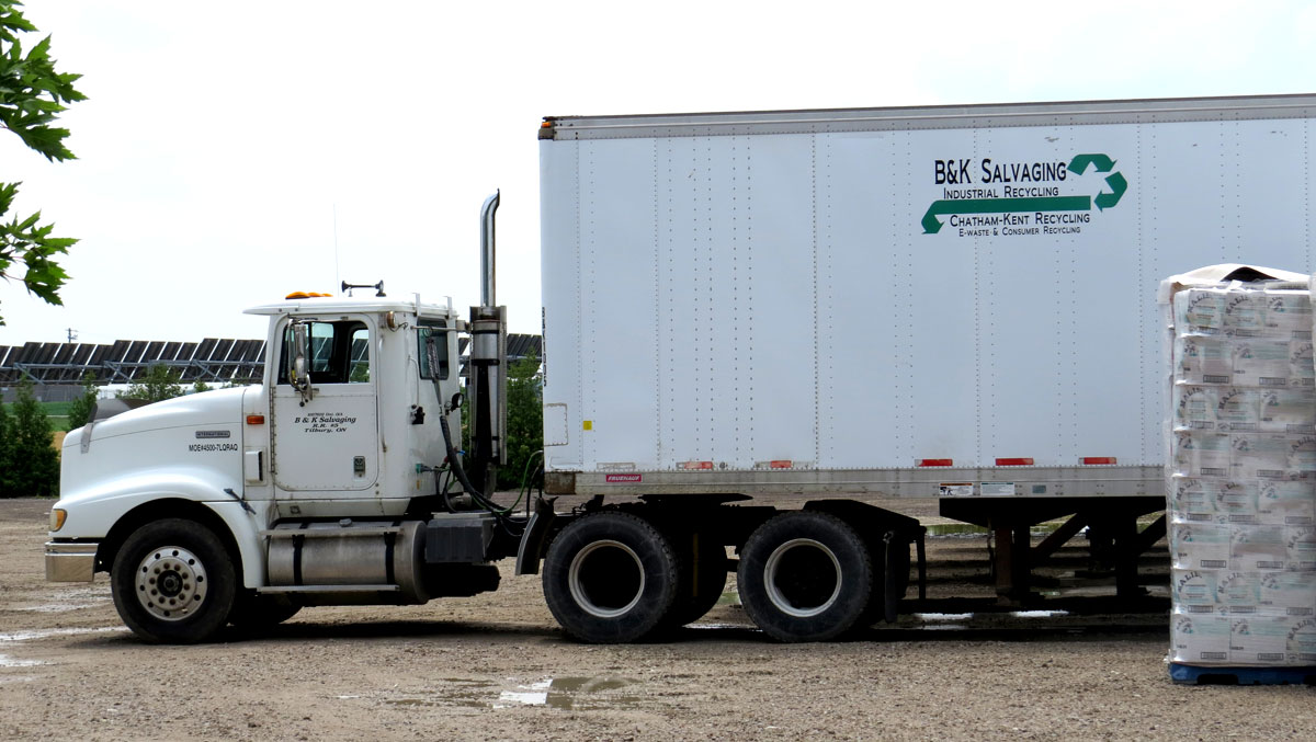 industrial recycling pick-up-services ontario